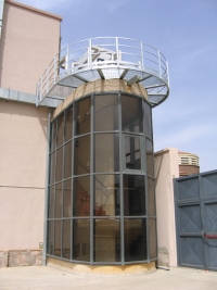 Passerella per manutenzione impianto di condizionamento - Carbonia (CI)