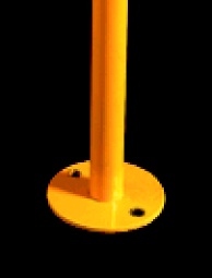 Particolare del montaggio a tasselli