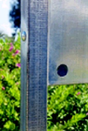 Posizionamento dei fori per il fissaggio a muro