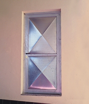 Porta zincata di sicurezza