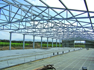 Struttura metallica reticolare - San Giovanni Suergiu