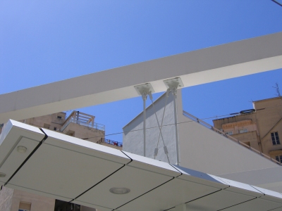 Particolare inghisaggio tiranti