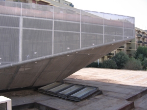 Struttura metallica per alloggio su terrazzo - Via Lunigiana, Cagliari